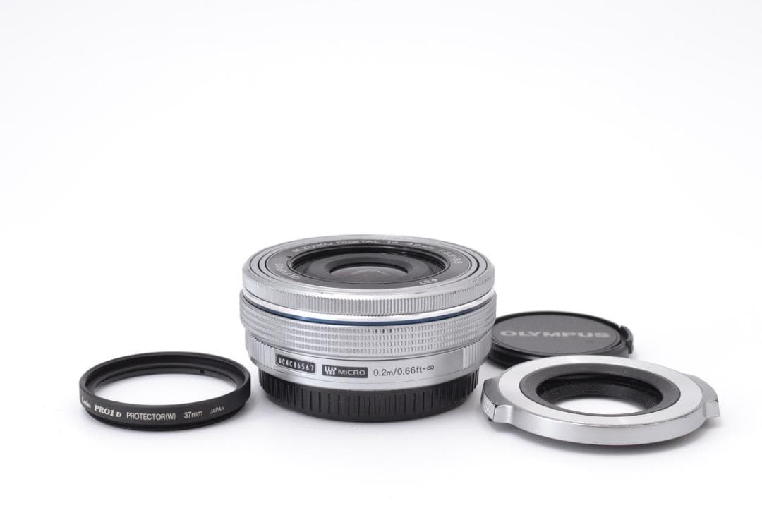 オリンパス　OLYMPUS M.ZUIKO 14-42mm EZ ED レンズ