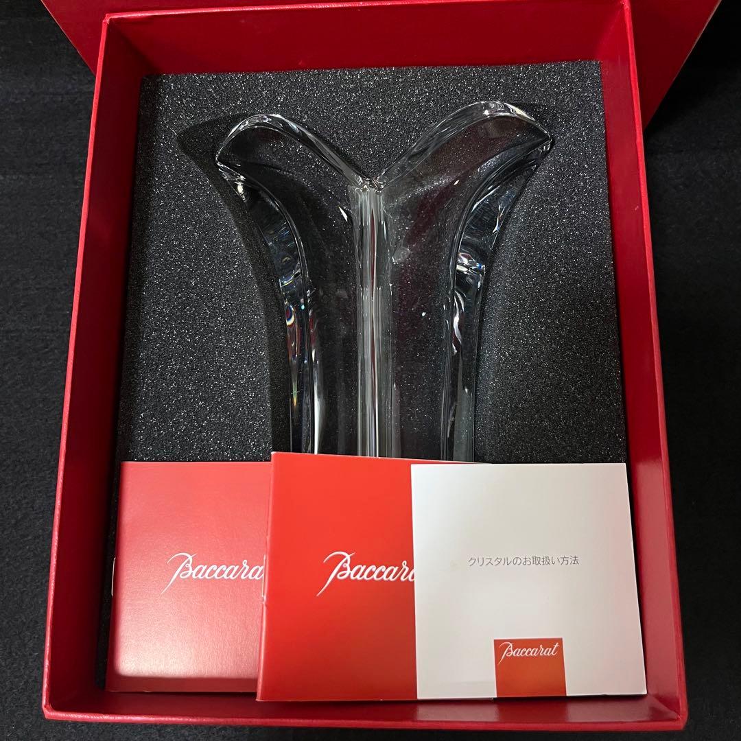 【美品】USED品 BACCARAT バカラ ジェネロサイト花瓶 フラワーベース