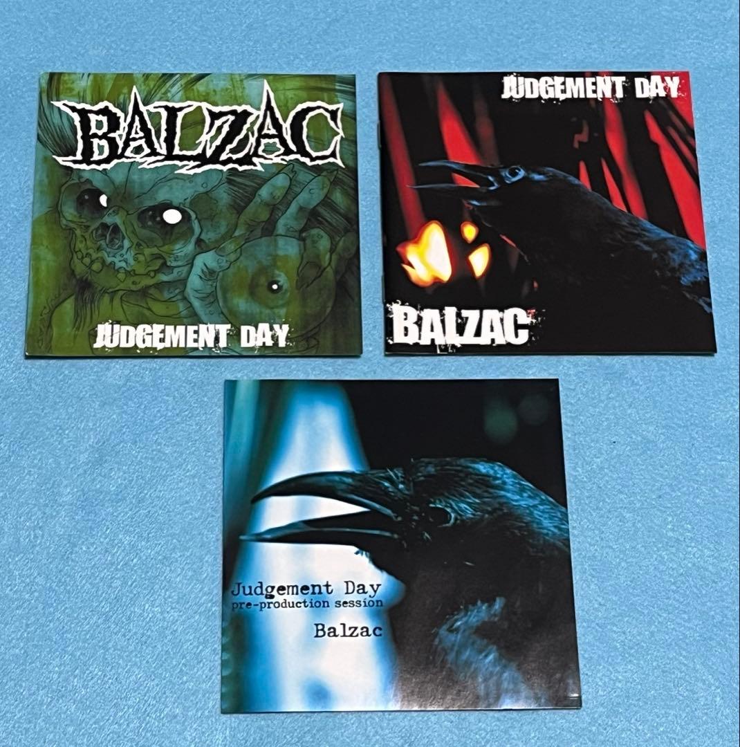 廃盤帯付CD!! BALZAC ／ JUDGEMENT DAY 特別２枚組セット