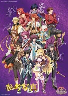 テイルズ オブ 歴代キャラクター 声優印刷サイン入り公式ポスター 全2種セット