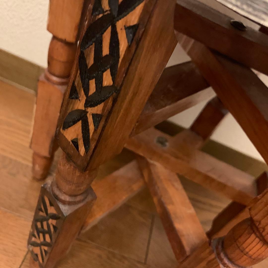 【美品】モロッコテーブル モロッコ家具 ティーテーブル