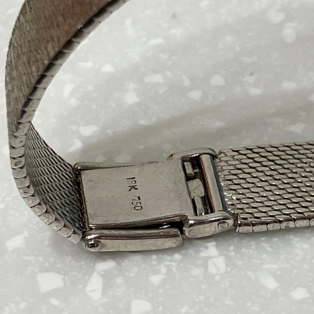 OMEGA De Ville ダイヤモンドベゼル　シルバー 手巻き時計　稼働品