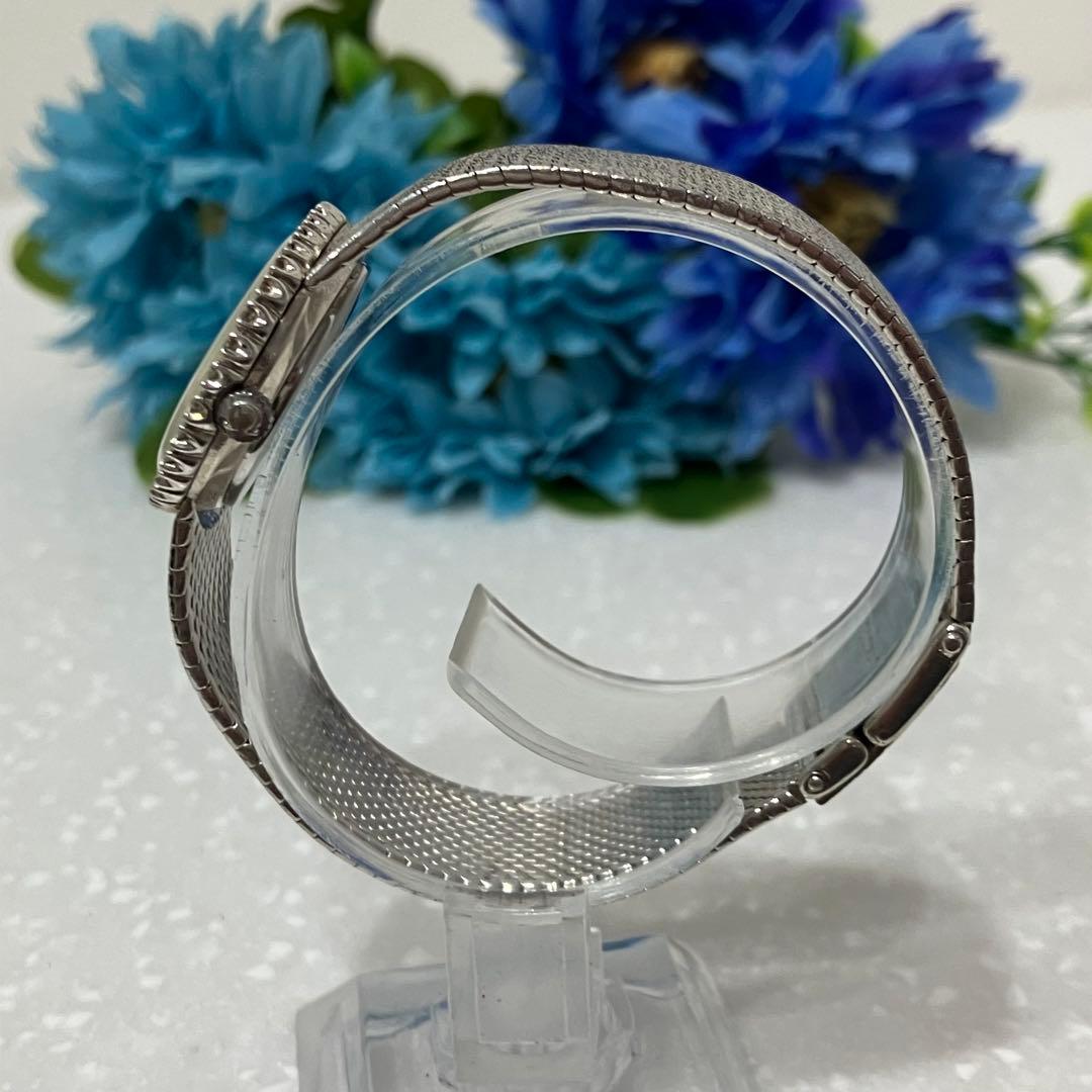 OMEGA De Ville ダイヤモンドベゼル　シルバー 手巻き時計　稼働品