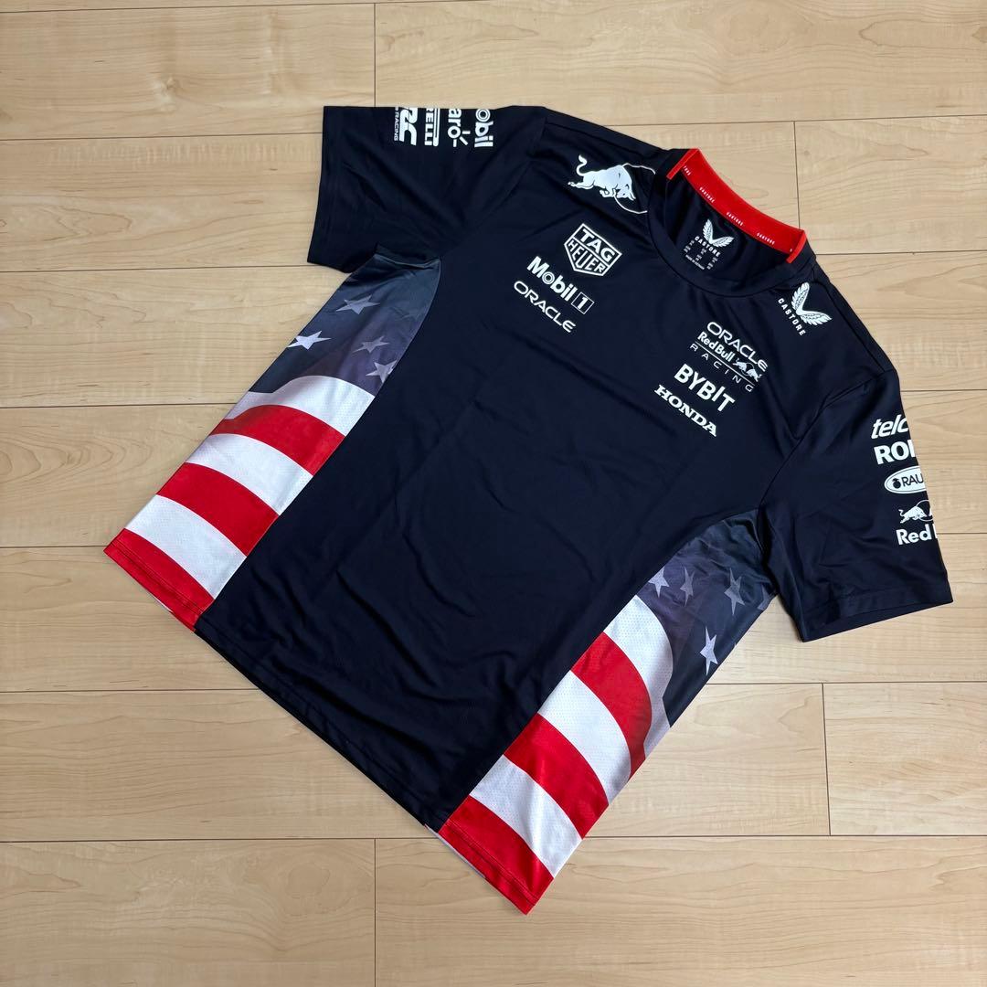 【美品】CASTORE社製　F1レッドブル・レーシング　XL USAレース限定