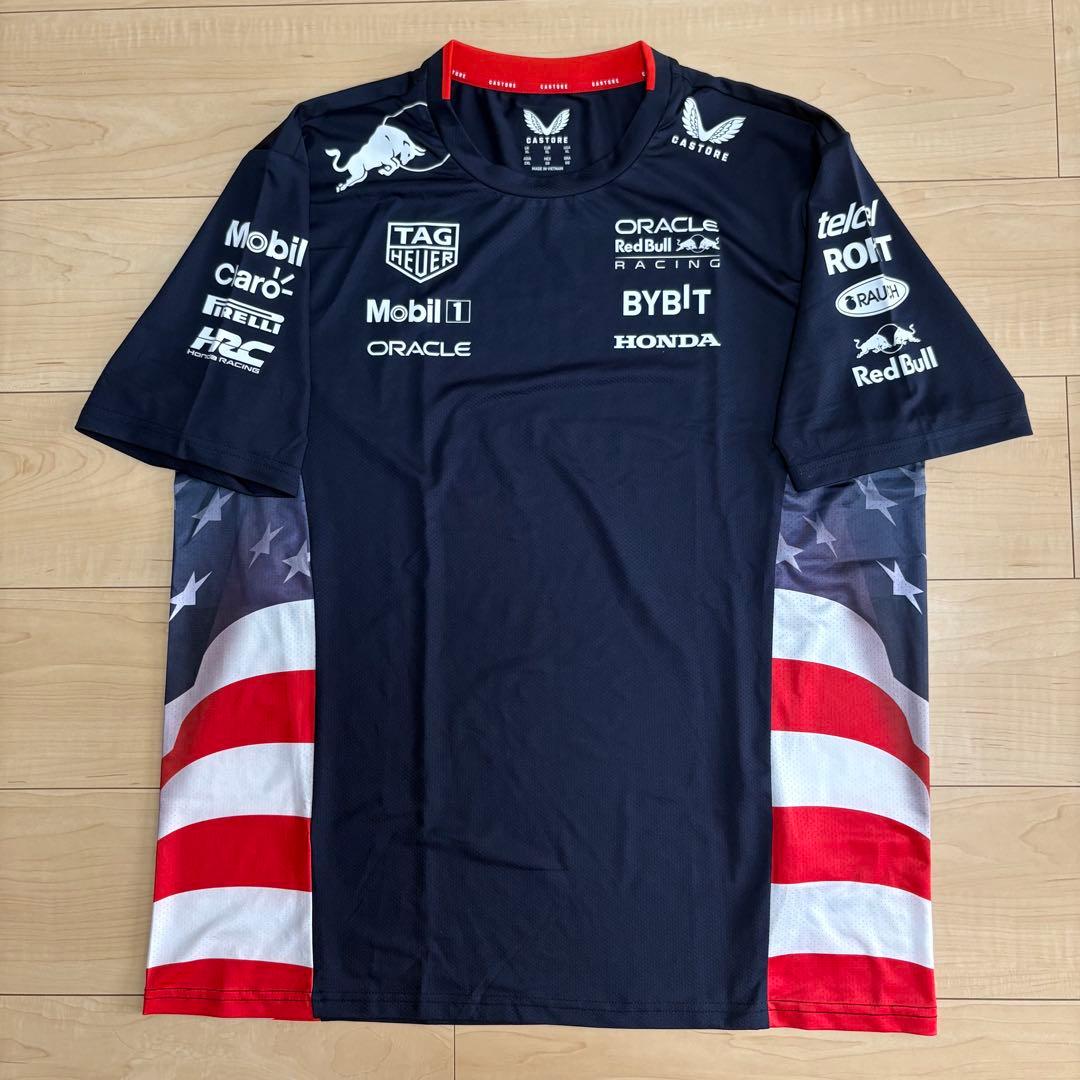 【美品】CASTORE社製　F1レッドブル・レーシング　XL USAレース限定