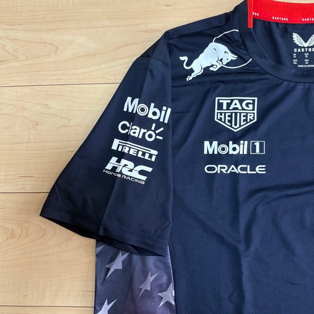 【美品】CASTORE社製　F1レッドブル・レーシング　XL USAレース限定