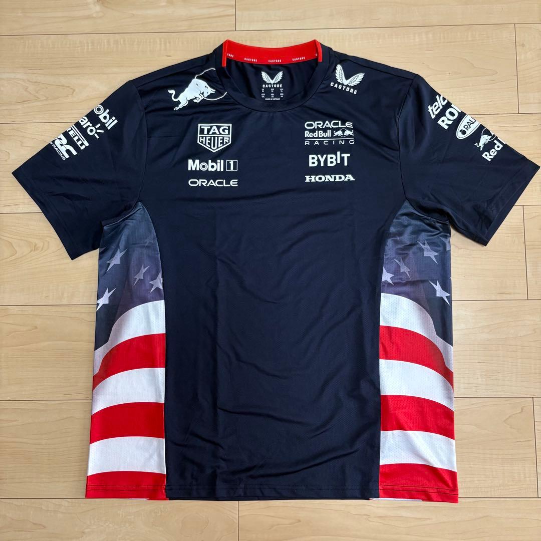 【美品】CASTORE社製　F1レッドブル・レーシング　XL USAレース限定