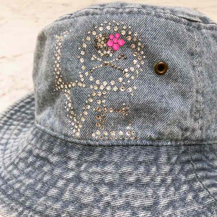 【No.109】フランシストモークス ビンテージ加工 ハイビスカル ハット 新品