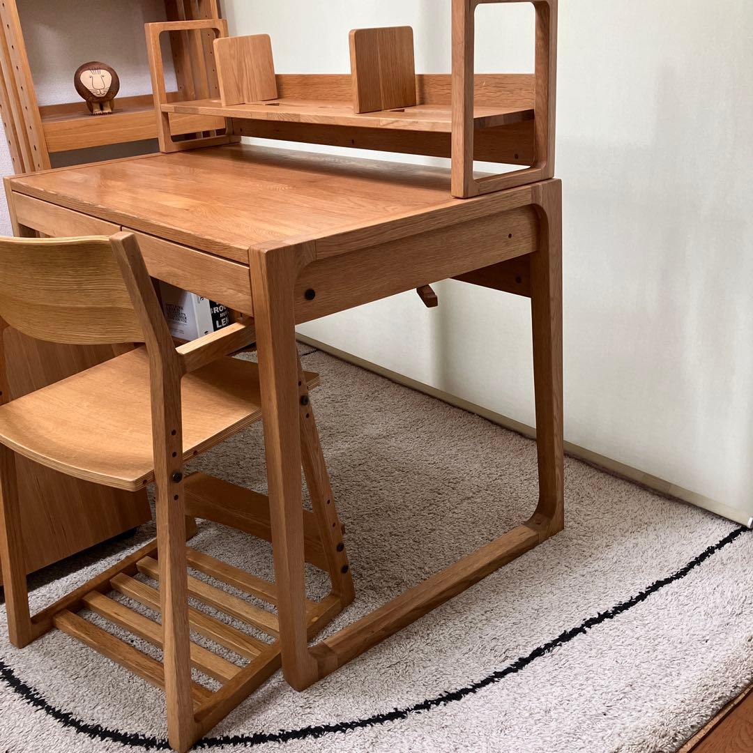 ①＋②アクタス フォピッシュ 学習机 【机&シェルフの出品】