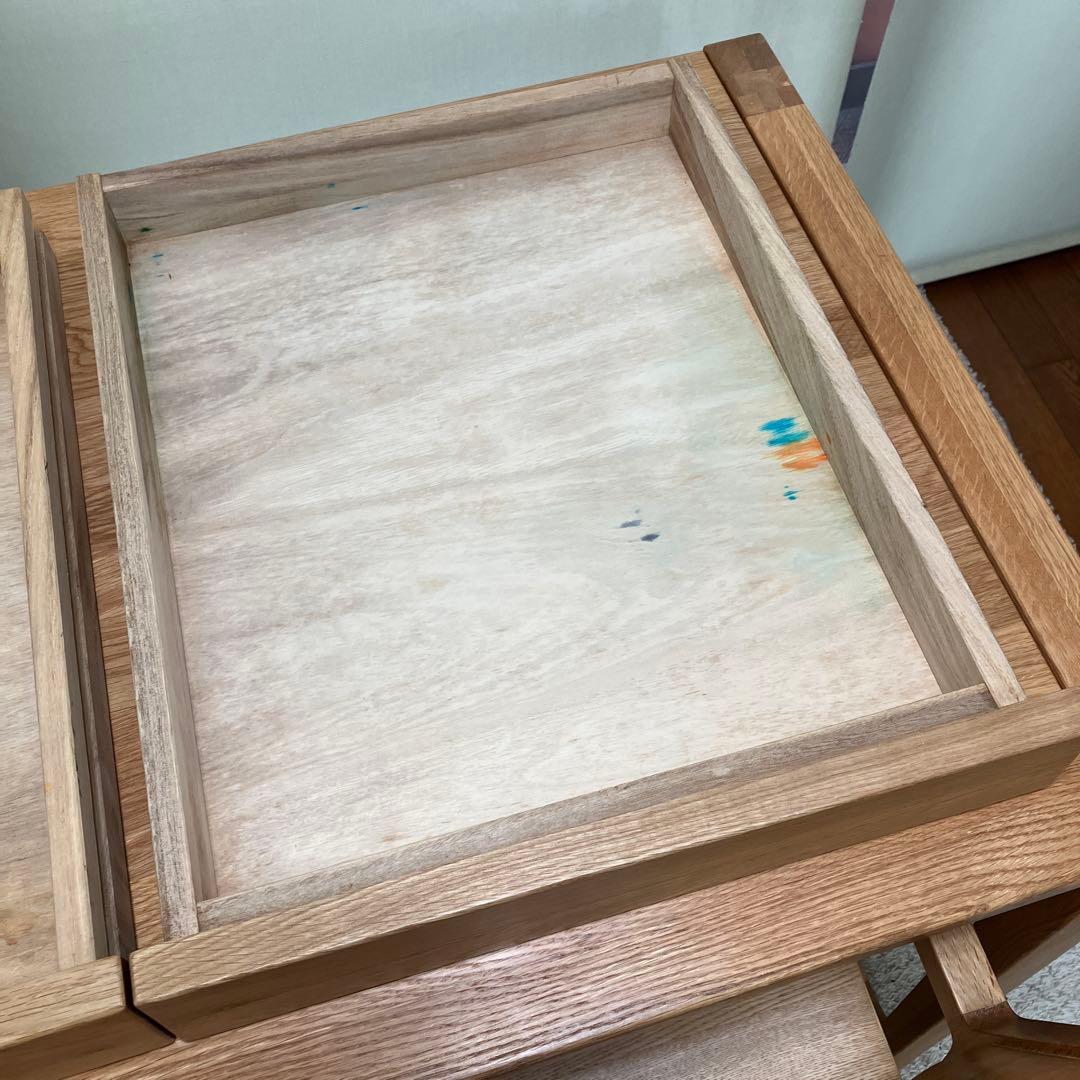 ①＋②アクタス フォピッシュ 学習机 【机&シェルフの出品】