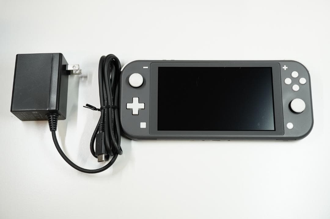 ・Nintendo Switch Lite グレー 本体 + ACアダプター