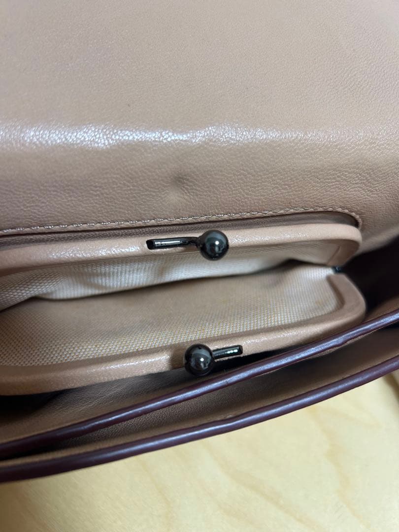 美品　COACH コーチ　ショルダーバッグ　希少カラー　レザー　巾着付き