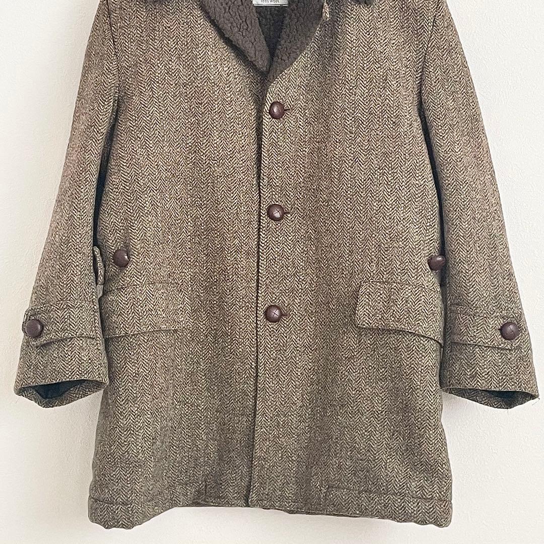 美品 OCTOPUS ARMY × Harris Tweed ランチコート L