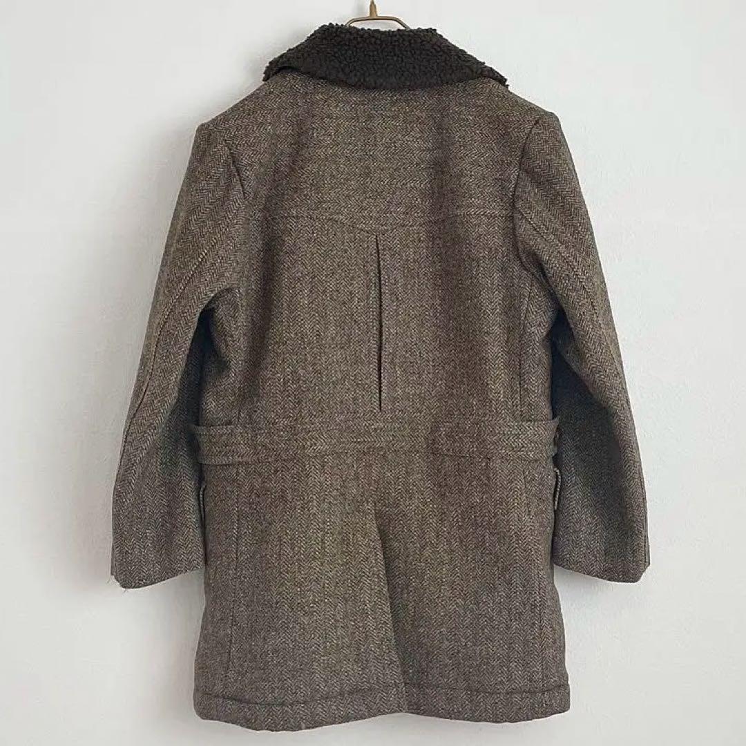 美品 OCTOPUS ARMY × Harris Tweed ランチコート L