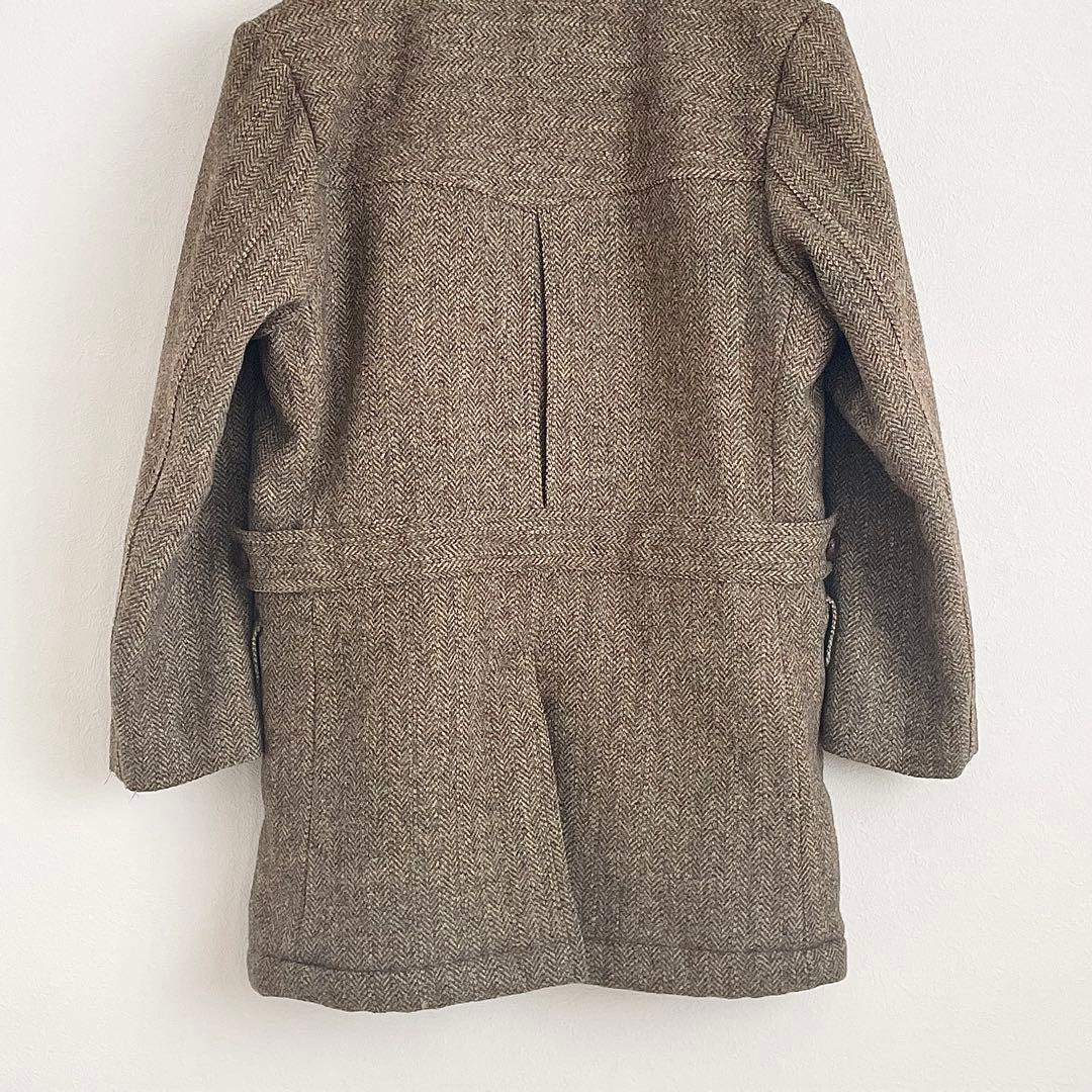 美品 OCTOPUS ARMY × Harris Tweed ランチコート L