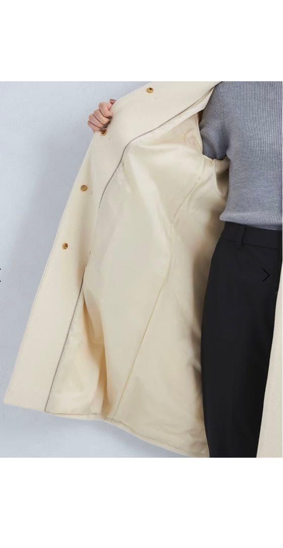 J*E様 ✨最終価格✨ユナイテッドアローズ　セントデールウール ノーカラーコート