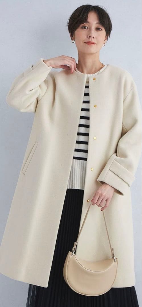 J*E様 ✨最終価格✨ユナイテッドアローズ　セントデールウール ノーカラーコート