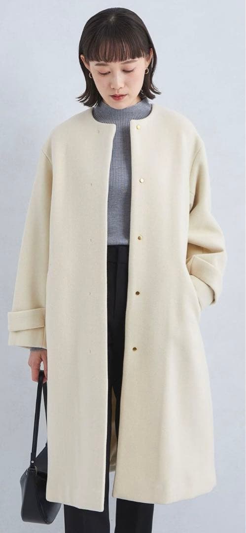J*E様 ✨最終価格✨ユナイテッドアローズ　セントデールウール ノーカラーコート
