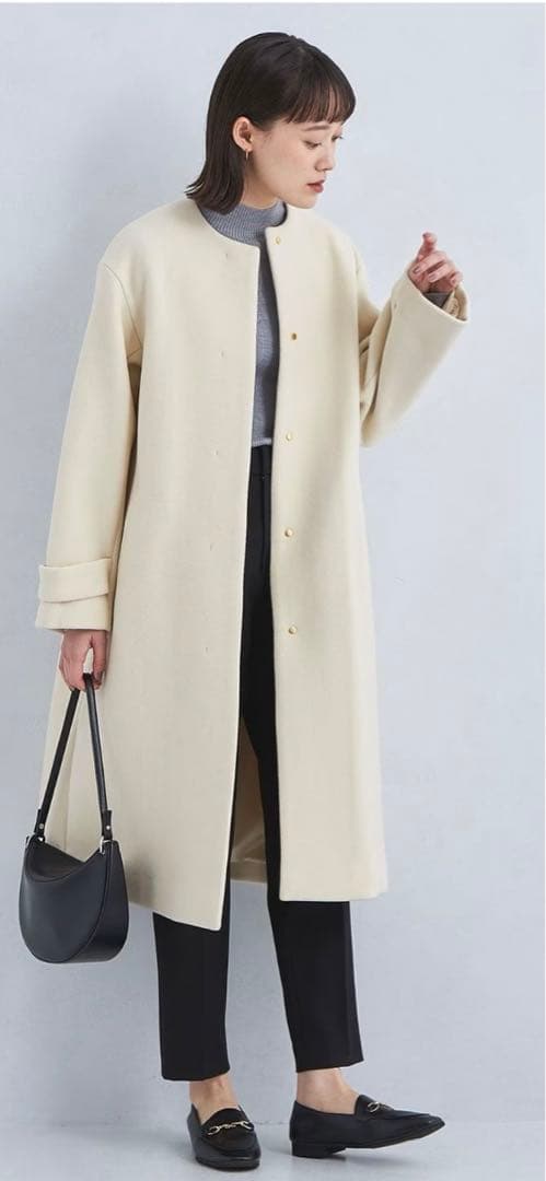 J*E様 ✨最終価格✨ユナイテッドアローズ　セントデールウール ノーカラーコート