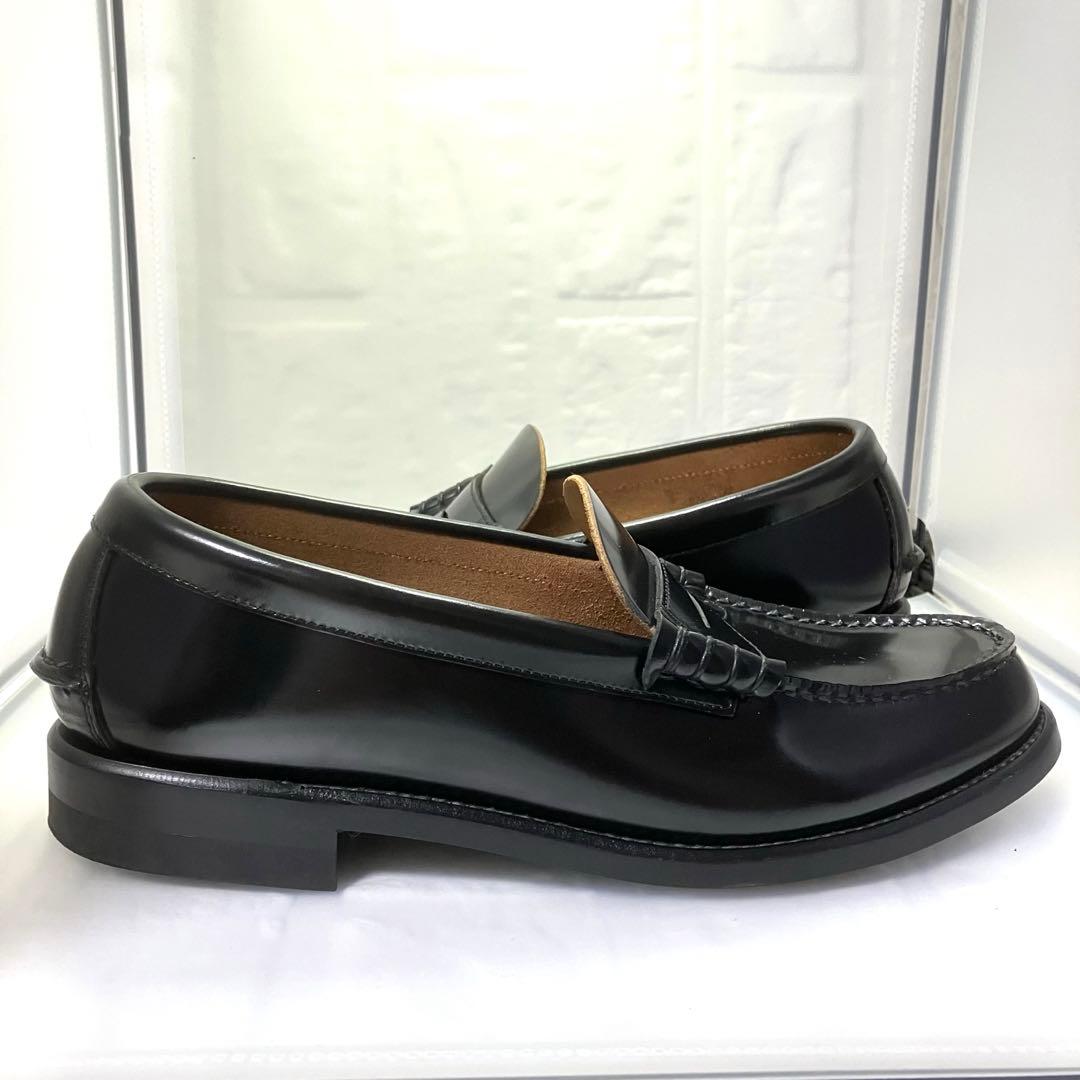 【美品】REGAL リーガル 25.5㎝ ローファー 革靴 ブラック 黒