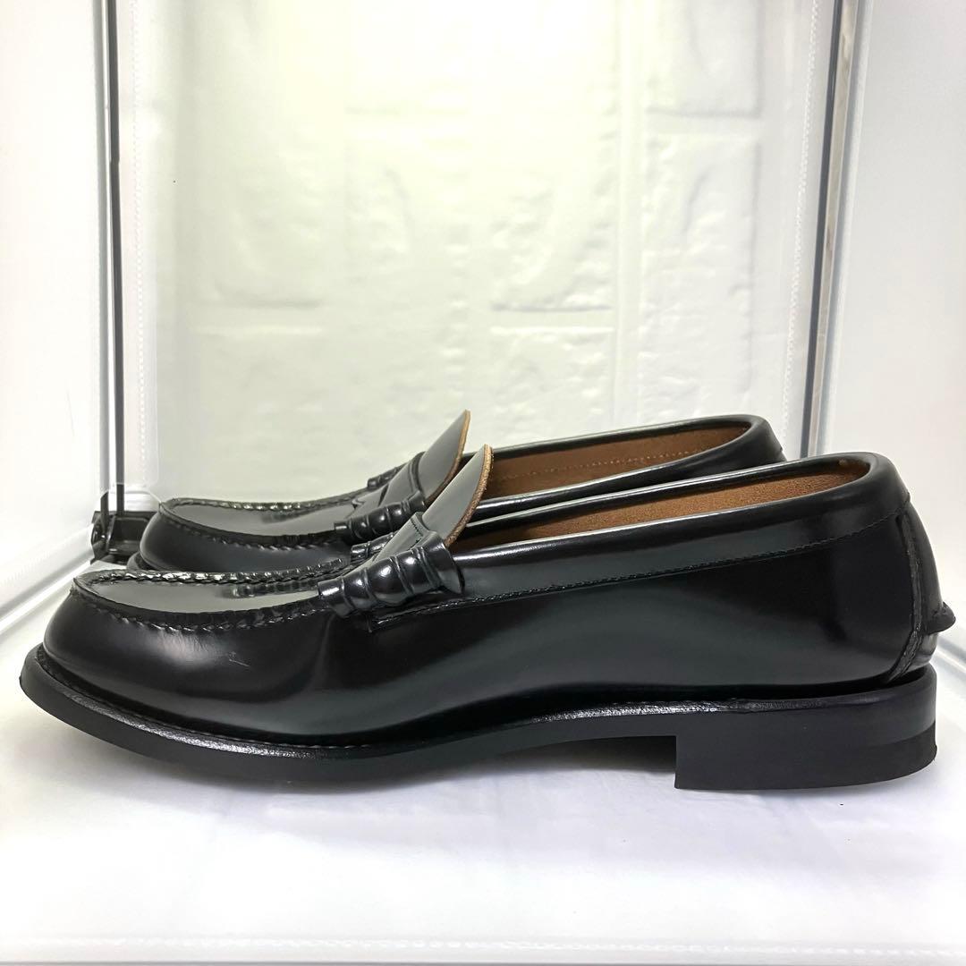 【美品】REGAL リーガル 25.5㎝ ローファー 革靴 ブラック 黒
