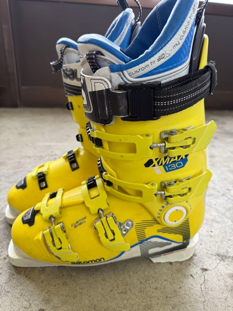 Salomon X Max 130 イエロースキーブーツ