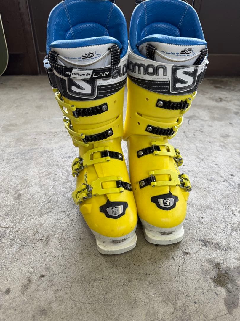 Salomon X Max 130 イエロースキーブーツ
