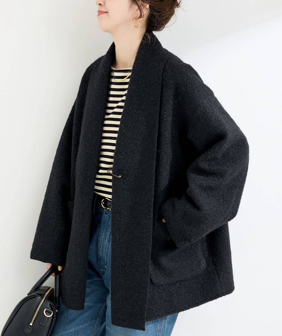 B.C STOCK ブークレージャージ着流しコート