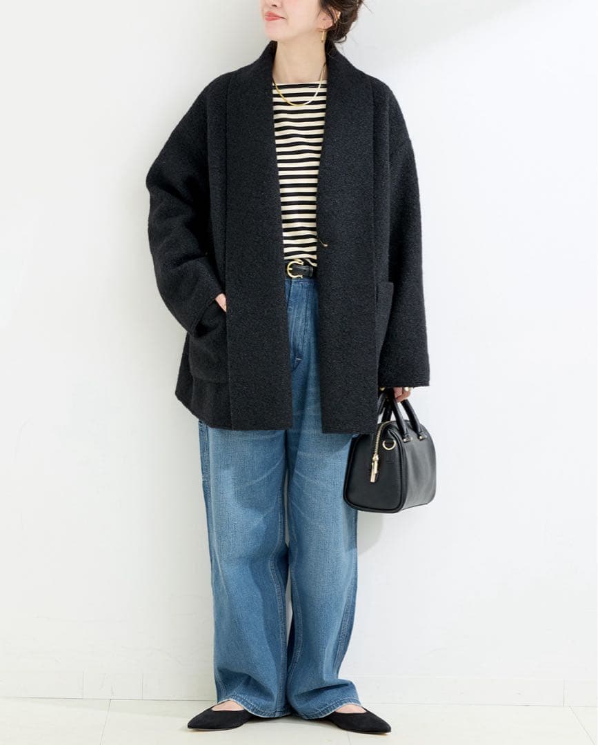 B.C STOCK ブークレージャージ着流しコート