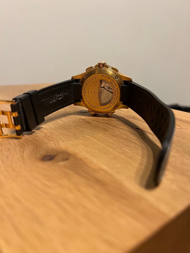 サ*サ様 HAMILTON 自動巻き クロノグラフ 腕時計　カーキ　X-WIND