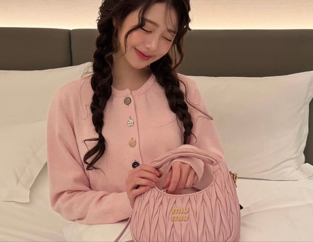 ミュウミュウ ウォニョン ワンダーマテラッセ ハンドバッグ ショルダーバッグ