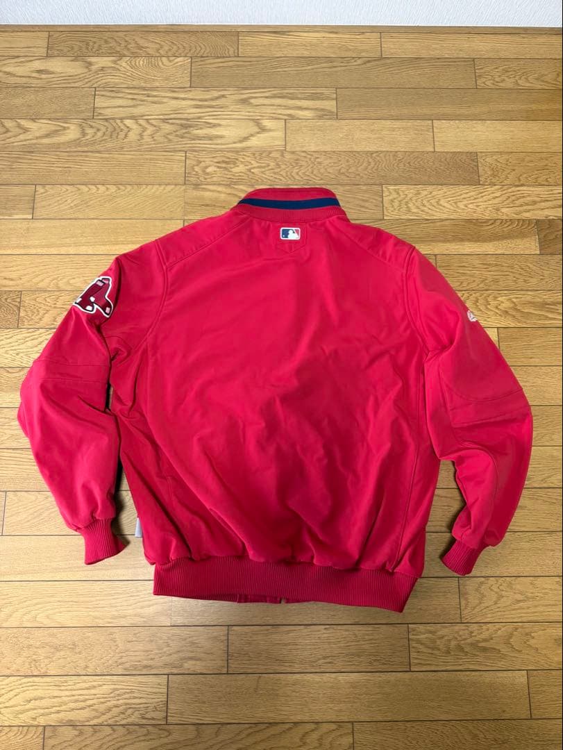 メジャーリーグボストンRED SOX フルジップジャケットフリーススタジャン