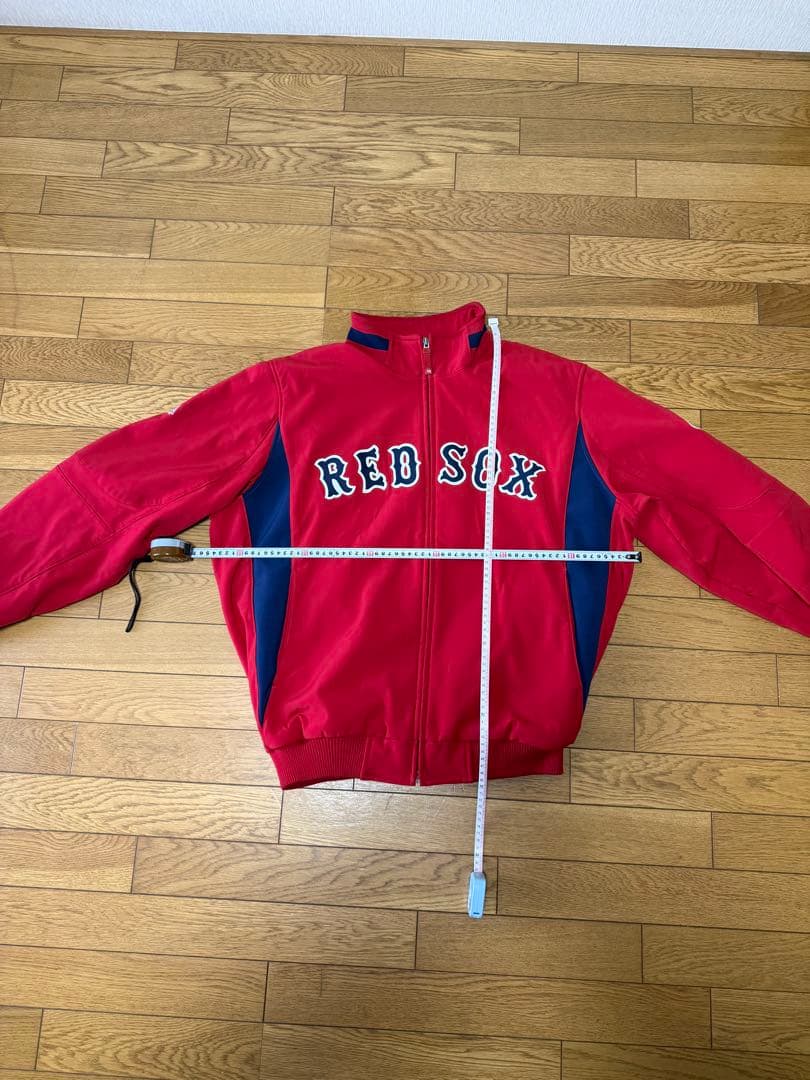 メジャーリーグボストンRED SOX フルジップジャケットフリーススタジャン