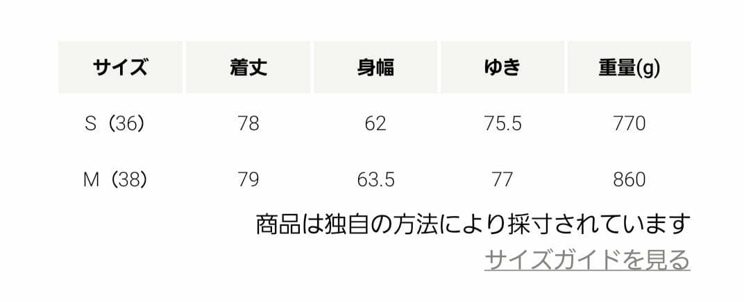 タグ付新品 united arrows バイカラーリバーミドルコー試着のみ36