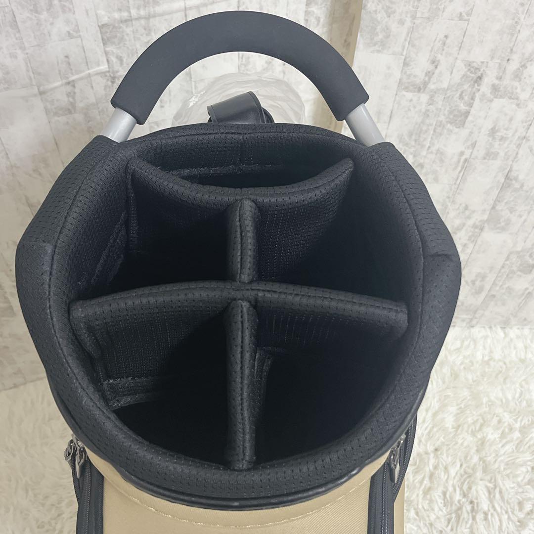 未使用保管品 ランドローバー DEFENDERキャディバッグ（ベージュ)