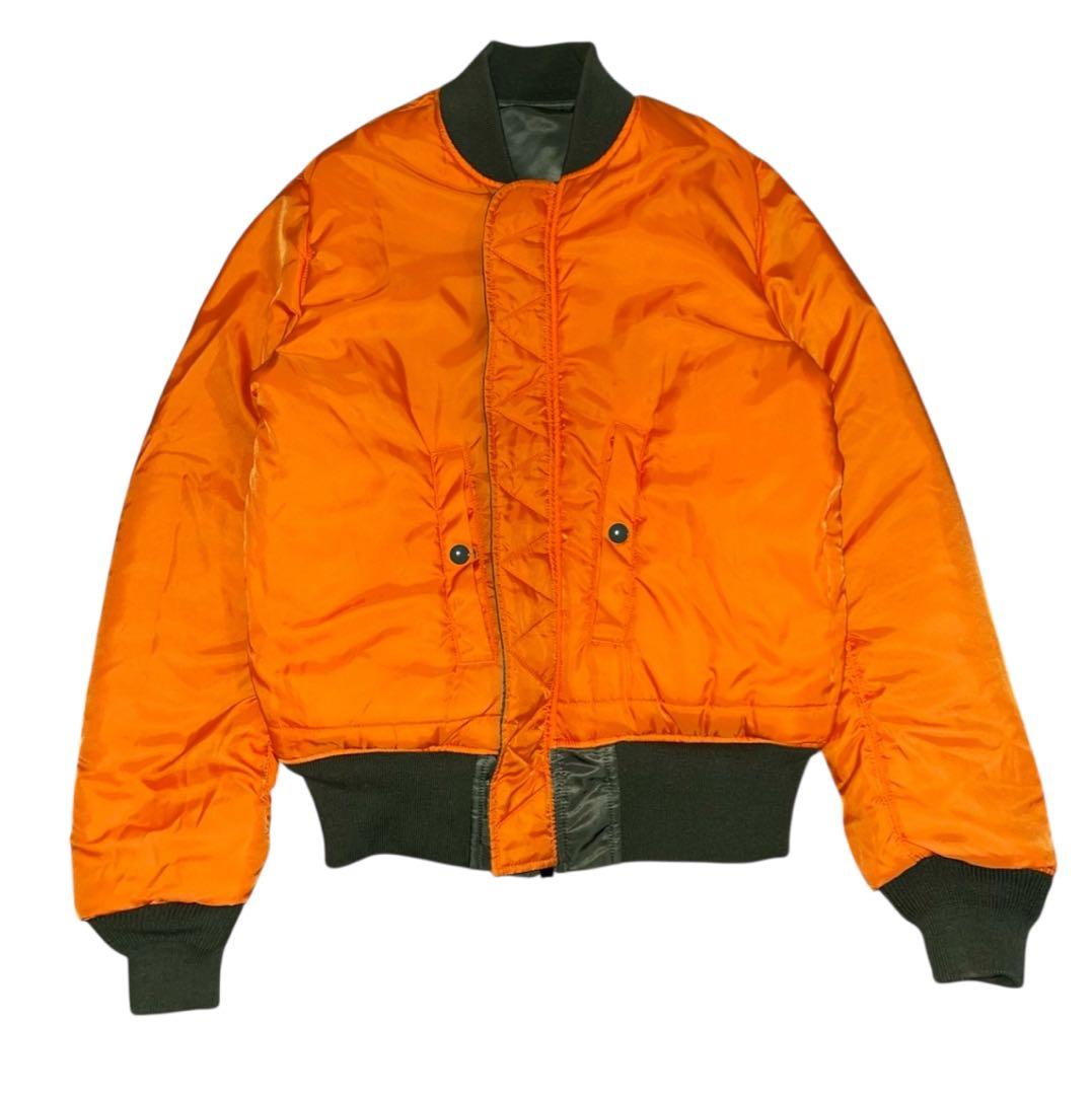 [美品] ALPHA MA-1タイプ ミリタリー フライトジャケット