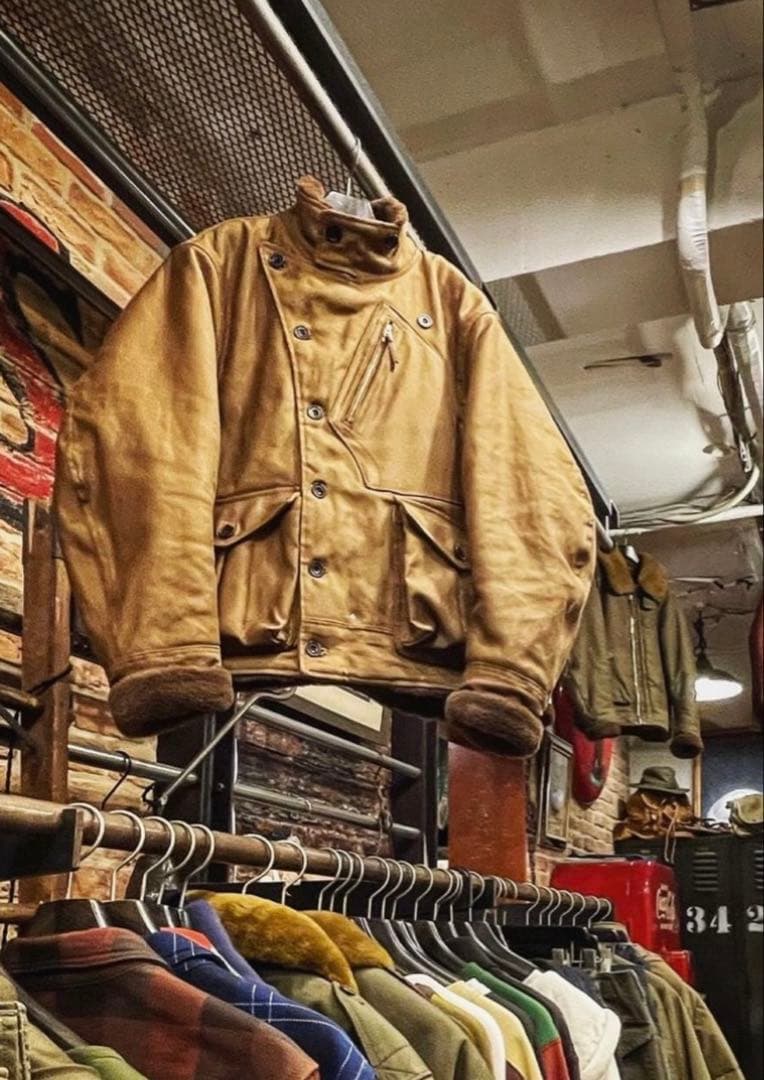 未使用42 フリーホイーラーズ ウィンターアヴィエイターズジャケット