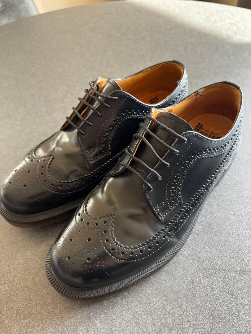 Dr.Martens ウィングチップレザーシューズ