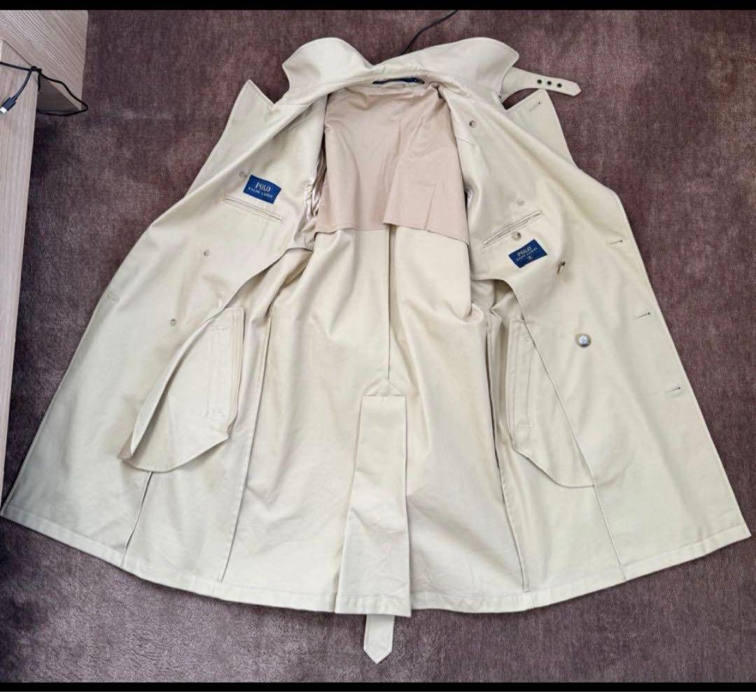 ポロラルフローレン　ベージュ　トレンチコート