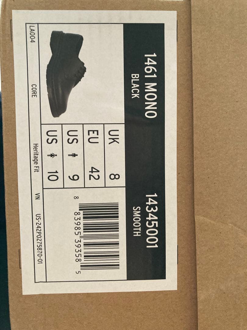 Dr. Martens　ドクターマーチン　1461 MONO 3ホール　UK8