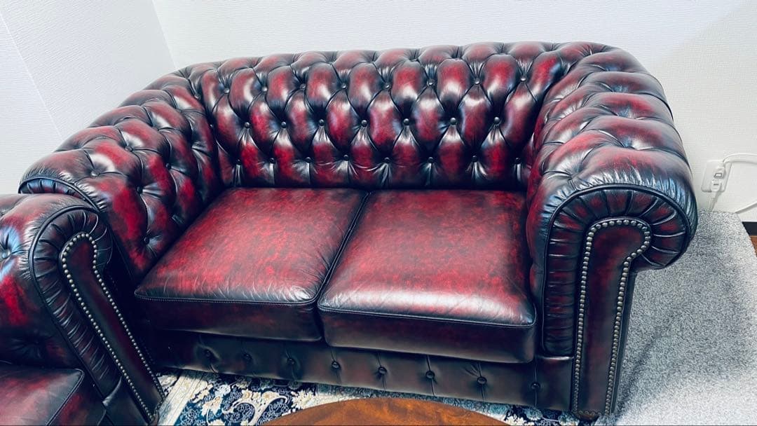 w.a チェスターフィールド ソファ