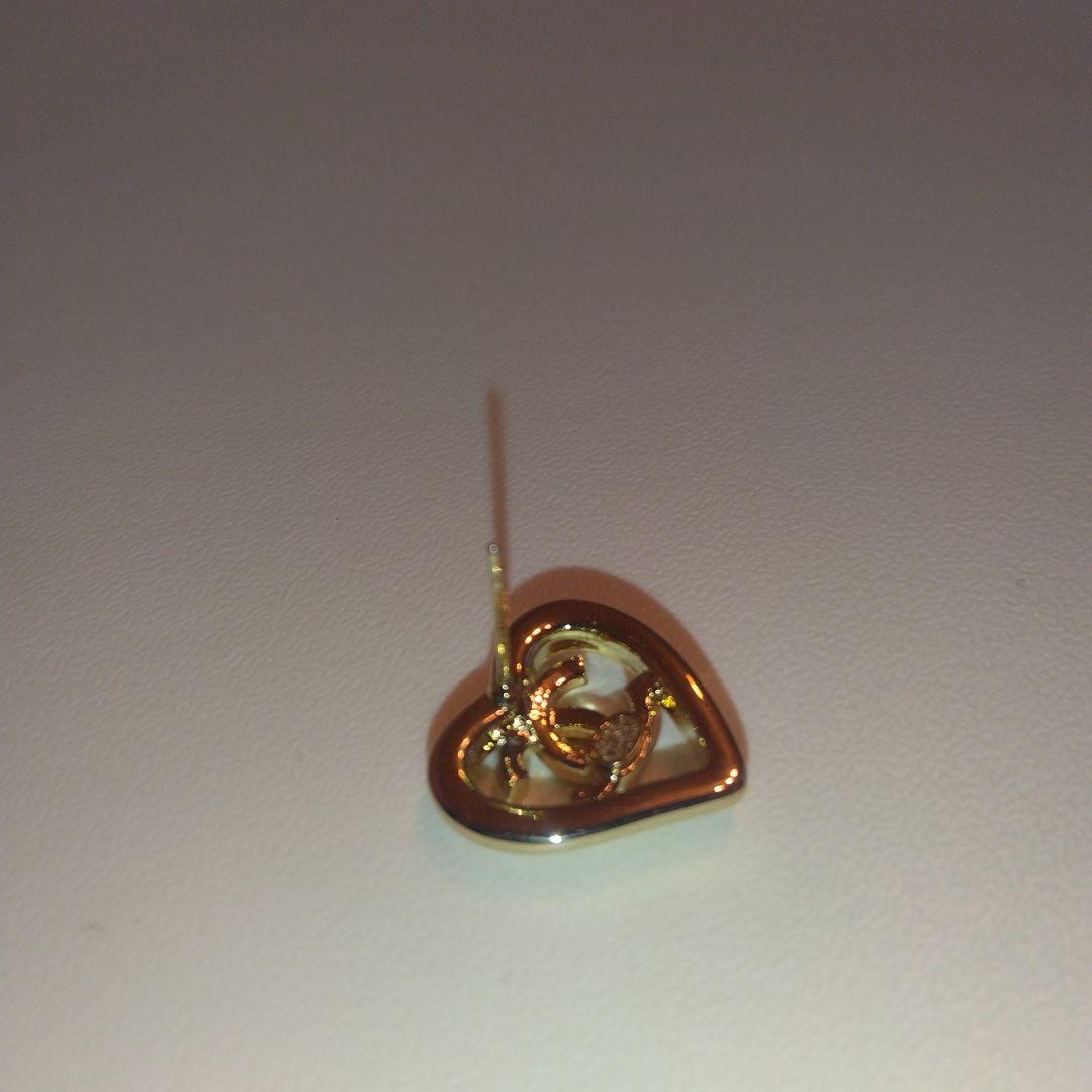 【極美品】CHANEL シャネル / ハート CC ロゴ ピアス　ココマーク