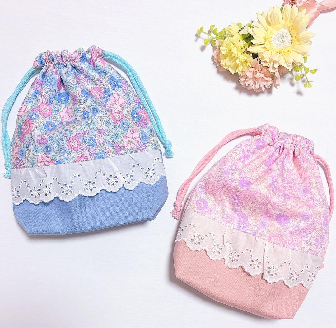 レッスンバッグʚ♥ɞ体操服袋　コップ袋　給食袋ランチマットハンドメイド入園入学