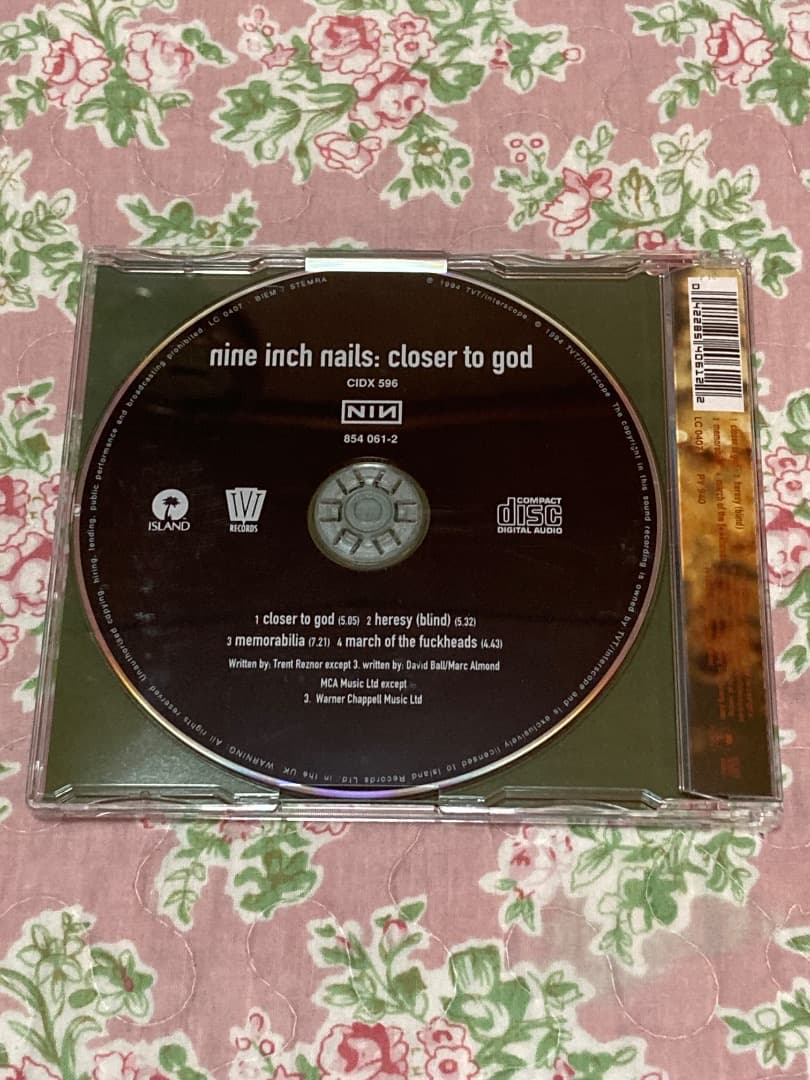 激レア！ nine inch nails FISTED ボックス