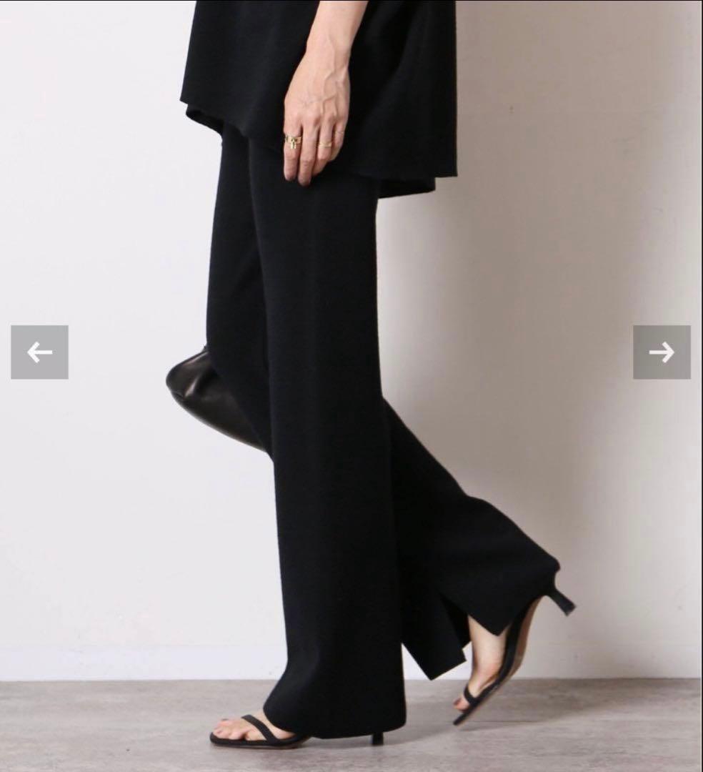 Deuxieme Classe スムースニットパンツ36