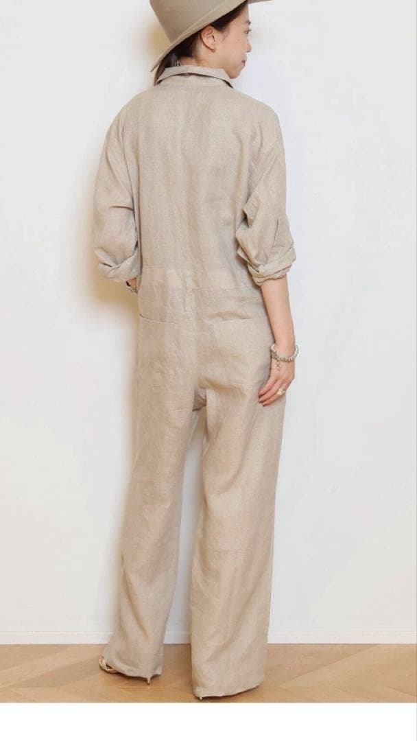 【Col Pierrot/コルピエロ】ALBINI LINEN オールインワン