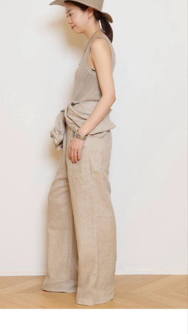 【Col Pierrot/コルピエロ】ALBINI LINEN オールインワン