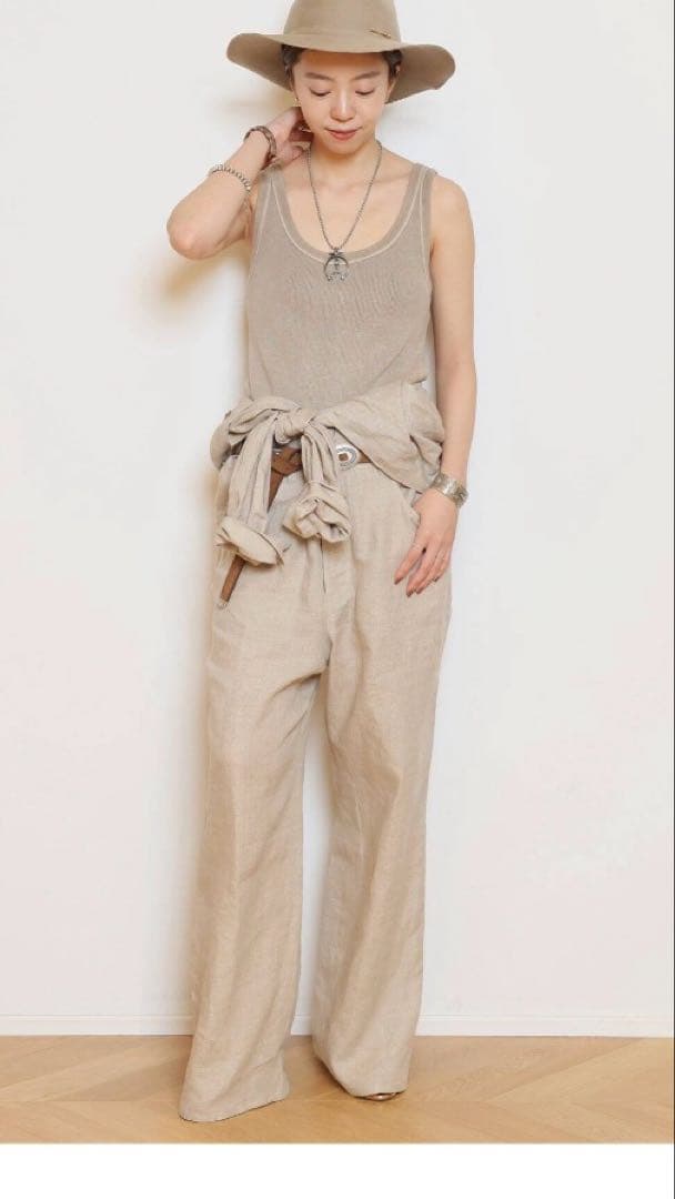 【Col Pierrot/コルピエロ】ALBINI LINEN オールインワン