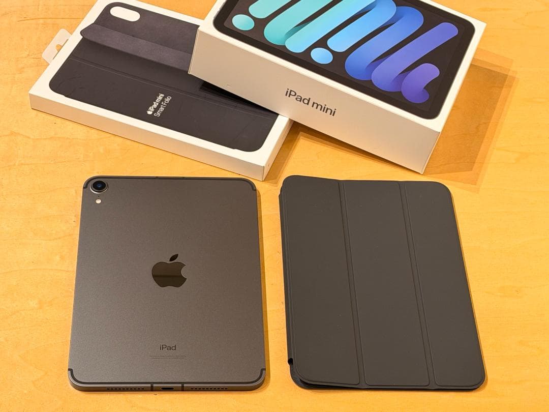 【美品】 iPad mini 第6世代 Wi-Fi＋Cellular フォリオ付