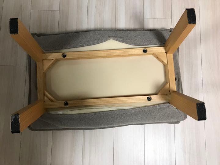 【ゆずぽん】無印良品 ハイバックリクライニングソファ オットマン